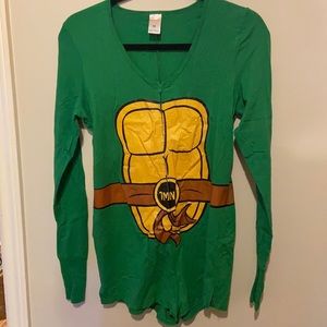 Teenage Mutant Ninja Turtle onesie romper